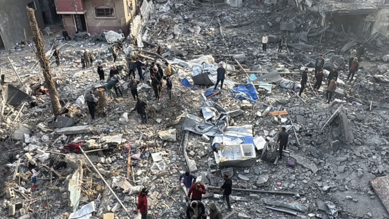 URGENTE: Ataques israelenses matam pelo menos 53 palestinos em Gaza nesta manhã