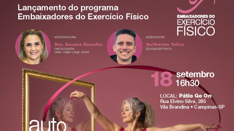 Grupo SOnHe lança “Embaixadores do Exercício Físico” no Outubro Rosa