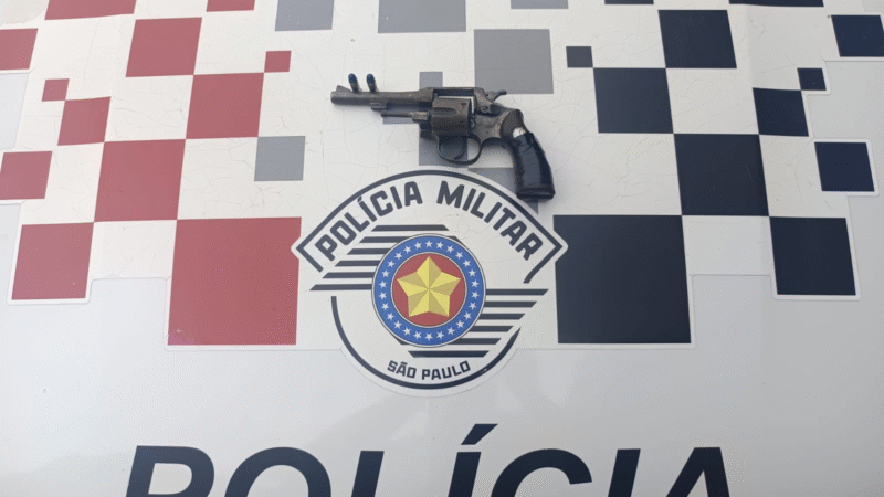 🚨 Porte ilegal de arma de fogo em Pedreira termina em prisão em flagrante 🚨