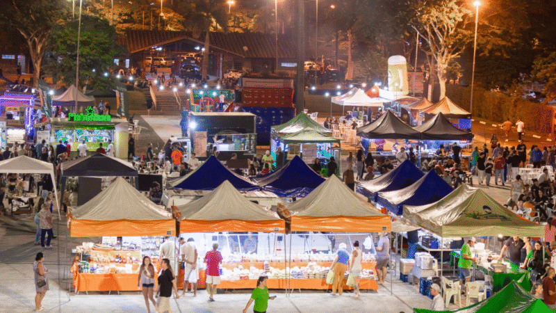 HOJE TEM ‘FLASH BACK’ NA FEIRA NOTURNA DO PARQUE SANTA MARIA
