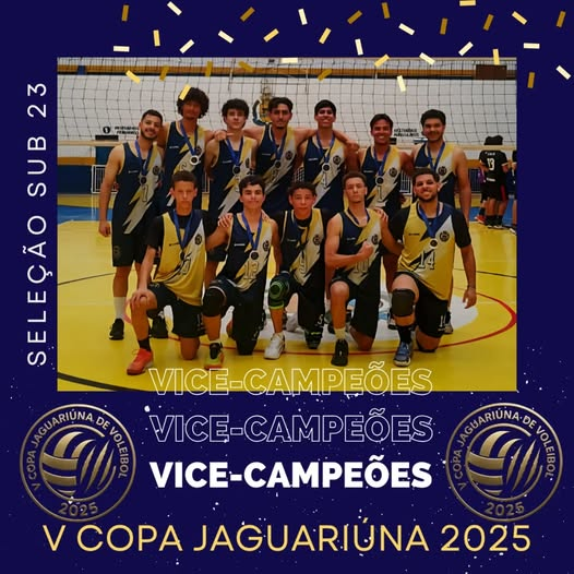 Jaguariúna é Vice-Campeã da V Copa Jaguariúna de Voleibol 2025