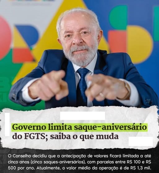🚨 GOVERNO LIMITA SAQUE-ANIVERSÁRIO DO FGTS E TRABALHADOR FICA NA MÃO! 🚨