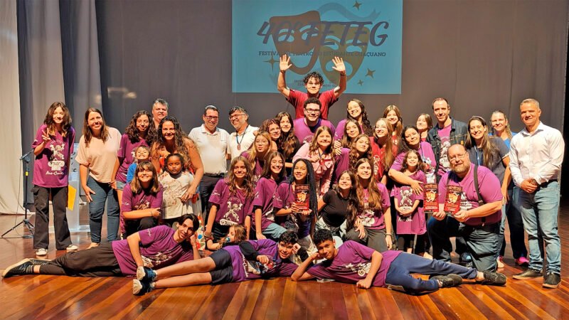 40º Festival de Teatro do Estudante Guaçuano encerra com premiação no Teatro Tupec