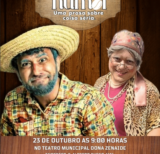 NESTA QUINTA TEM ESPETÁCULO ‘CAFÉ COM BOM HUMOR’ NO TEATRO MUNICIPAL