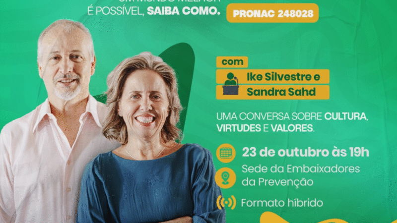 Palestra em Campinas propõe novo olhar sobre cultura, virtudes e valores na educação