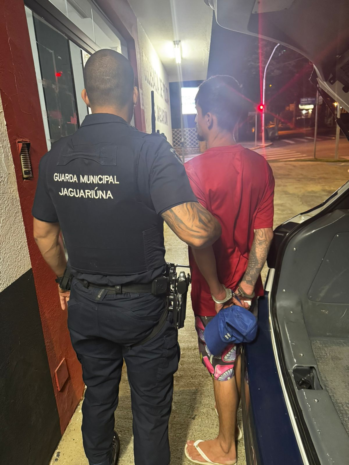 GUARDA CIVIL DE JAGUARIÚNA CAPTURA PROCURADO POR HOMICÍDIO DURANTE PATRULHAMENTO NA VILA GUILHERME