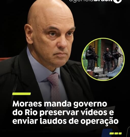 ESCLARECIMENTOS | O ministro Alexandre de Moraes, do Supremo Tribunal Federal (STF), determinou, nesta segunda-feira (10), que o governo do Rio de Janeiro envie à Corte todos os laudos técnicos de necrópsia dos corpos e de projéteis e a lista dos policiais que utilizavam câmeras corporais na Operação Contenção, realizada em 28 de outubro, quando 121 pessoas morreram nos complexos do Alemão e da Penha.