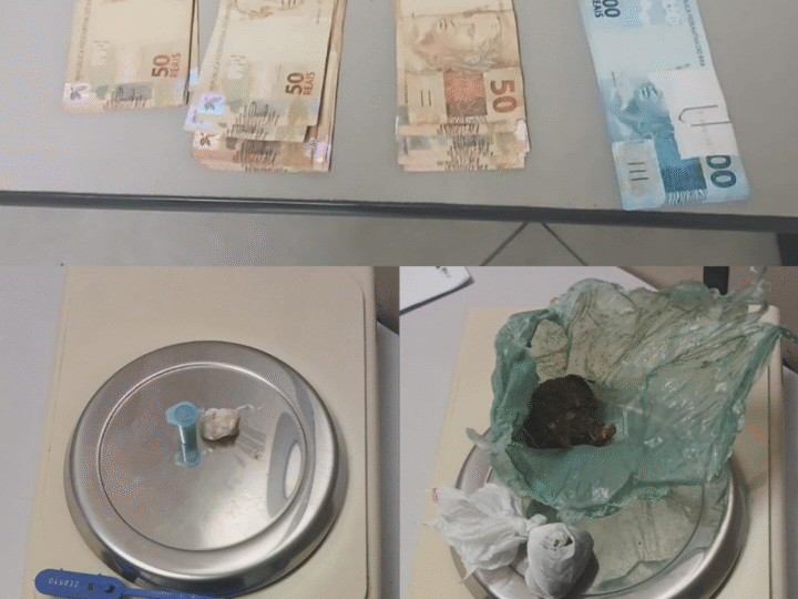 TRÊS PESSOAS SÃO PRESAS POR TRÁFICO DE DROGAS DURANTE CUMPRIMENTO DE MANDADO EM SERRA NEGRA