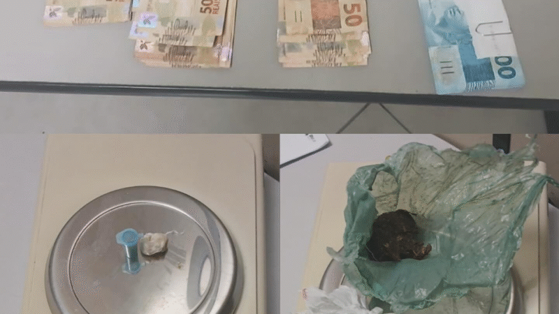 TRÊS PESSOAS SÃO PRESAS POR TRÁFICO DE DROGAS DURANTE CUMPRIMENTO DE MANDADO EM SERRA NEGRA