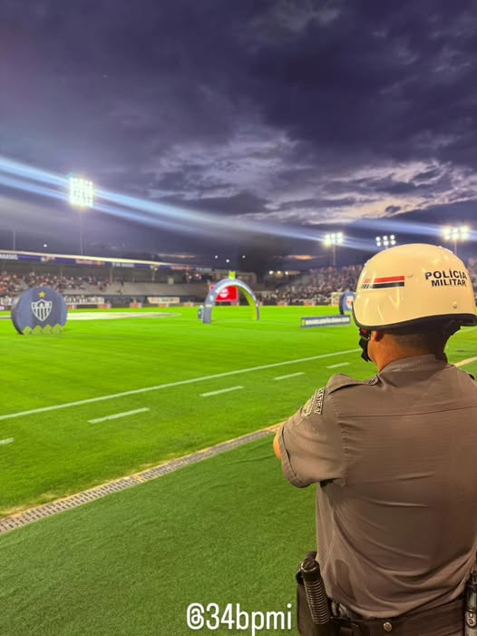 O 34º Batalhão de Polícia Militar do Interior atuou na segurança do jogo entre RB Bragantino e Atlético- MG, realizado neste domingo (16/11), válido pela 37ª rodada do Brasileirão.