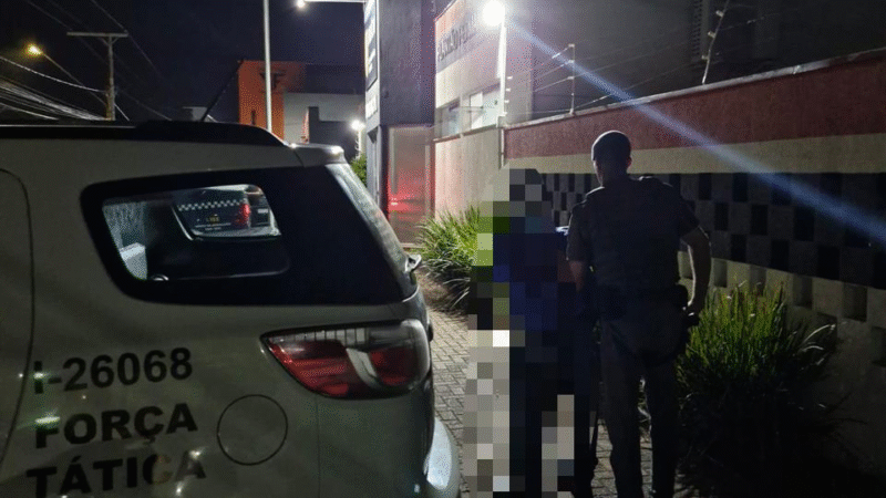 PROCURADO PELA JUSTIÇA É PRESO PELA POLÍCIA MILITAR EM ITAPIRA