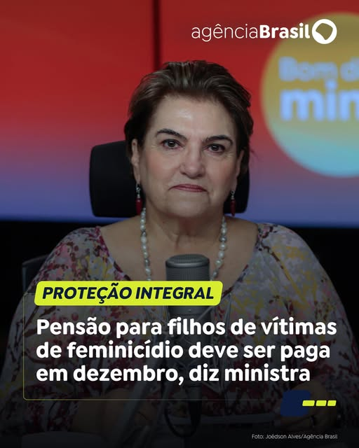 PENSÃO ESPECIAL PARA ÓRFÃOS DE FEMINICÍDIO COMEÇA A SER PAGA EM DEZEMBRO