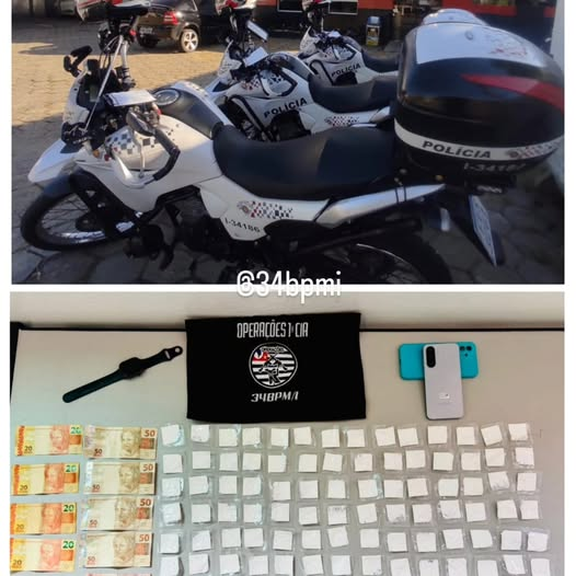 POLÍCIA MILITAR APREENDE ADOLESCENTE POR TRÁFICO DE DROGAS EM BRAGANÇA PAULISTA