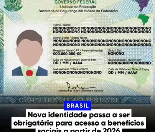 CARTEIRA NACIONAL DE IDENTIDADE: NOVAS REGRAS!