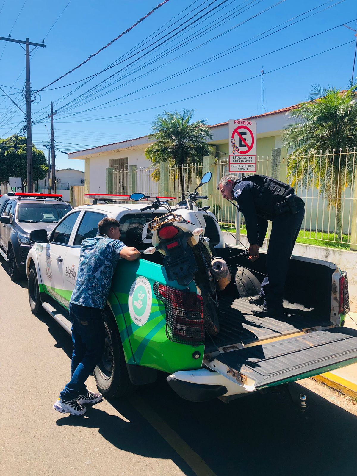 GUARDA MUNICIPAL DE SANTO ANTÔNIO DE POSSE RECUPERA MOTOCICLETA FURTADA EM MENOS DE 12 HORAS