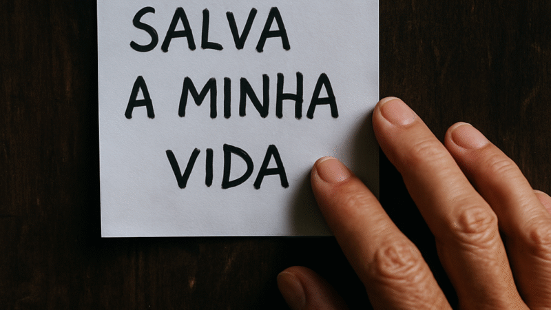 MULHER É RESGATADA DE CÁRCERE PRIVADO APÓS PEDIR SOCORRO EM BILHETE EM CUIABÁ