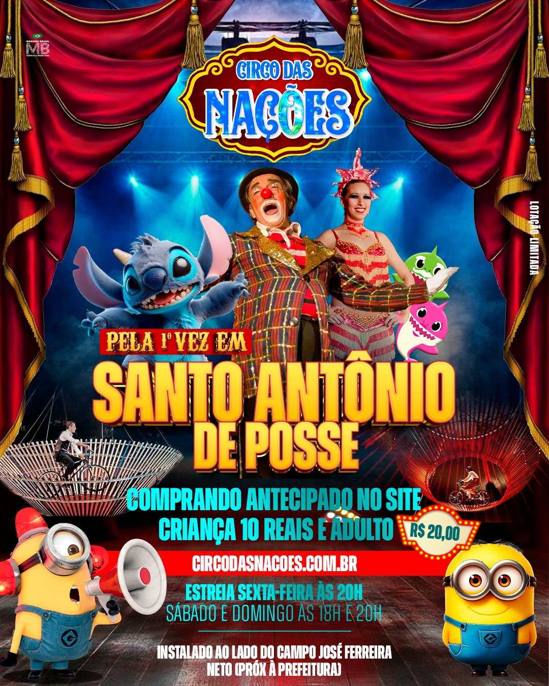 📢ATENÇÃO SANTO ANTÔNIO DE POSSE!!!