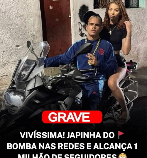 📰 “Japinha do CV” reaparece viva e alcança 1 milhão de seguidores nas redes sociais