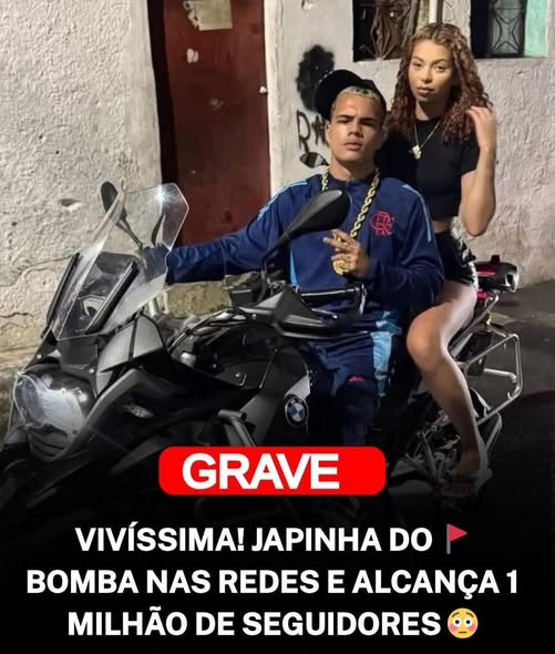 📰 “Japinha do CV” reaparece viva e alcança 1 milhão de seguidores nas redes sociais