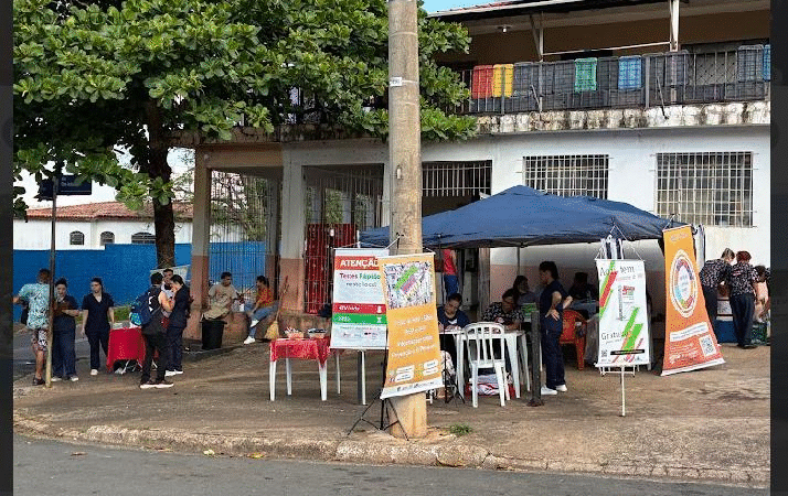 SAÚDE DE JAGUARIÚNA FAZ 156 TESTES RÁPIDOS DE IST NA ROSEIRA DE BAIXO