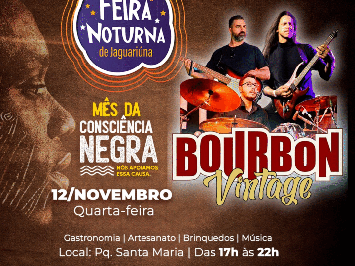 FEIRA NOTURNA DE JAGUARIÚNA ACONTECE HOJE NO PARQUE SANTA MARIA