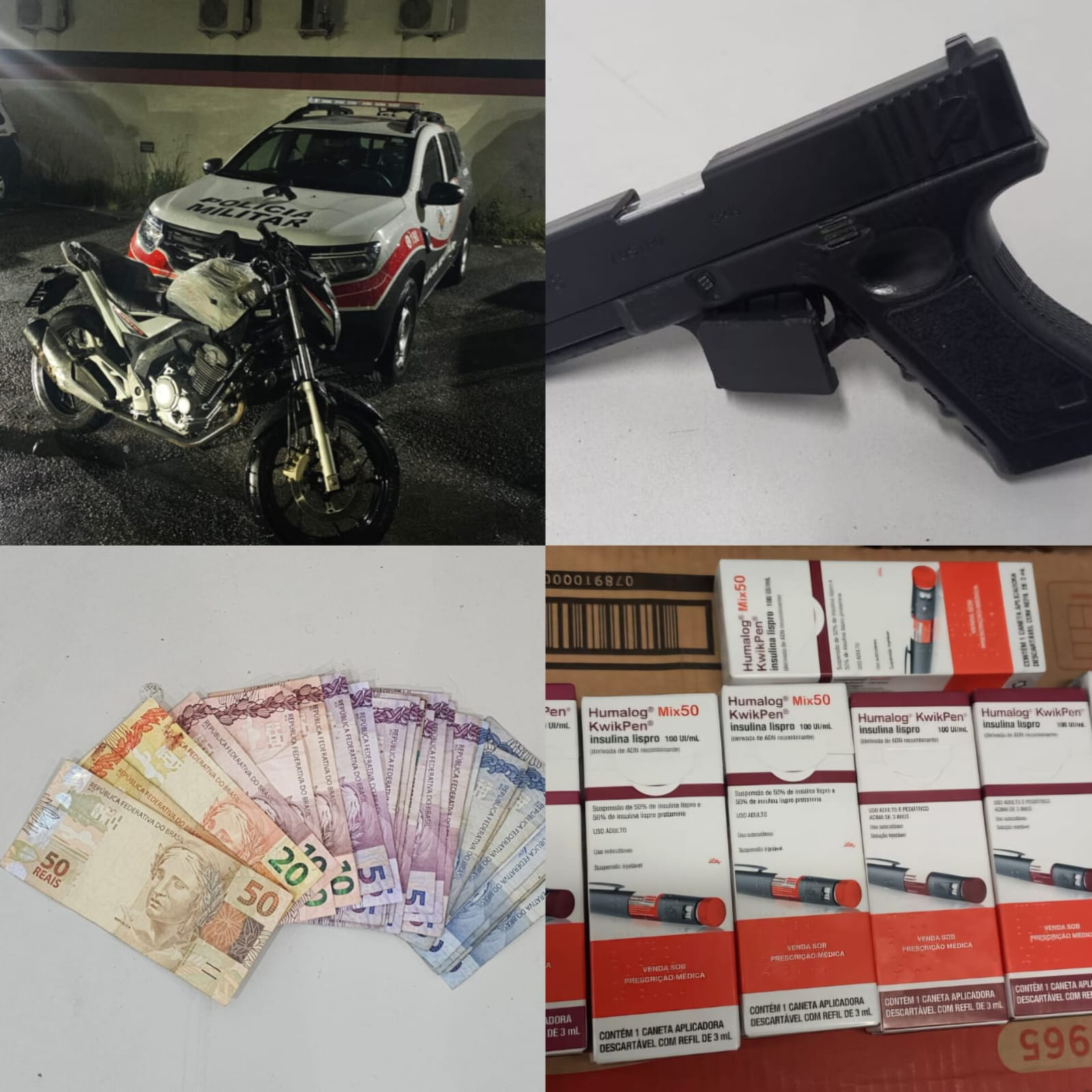 Ação rápida da PM frustra assalto a farmácia e termina com dois presos em Campinas