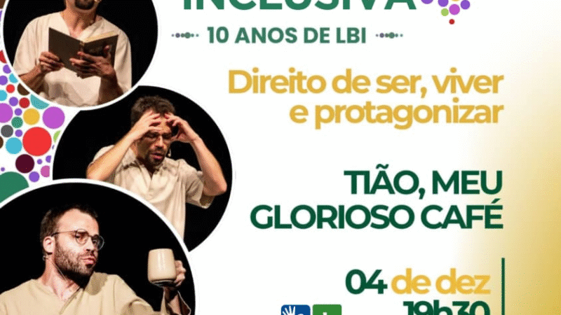 JAGUARIÚNA RECEBE A ‘VIRADA INCLUSIVA’ COM ESPETÁCULO GRATUITO NESTA QUINTA