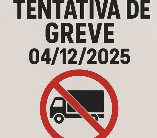 Tentativa de greve em 4 de dezembro vira fiasco: caminhoneiros rejeitam convocação isolada e garantem abastecimento no fim de ano