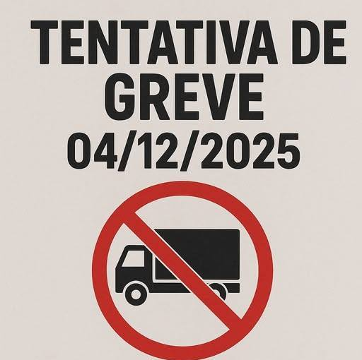 Tentativa de greve em 4 de dezembro vira fiasco: caminhoneiros rejeitam convocação isolada e garantem abastecimento no fim de ano