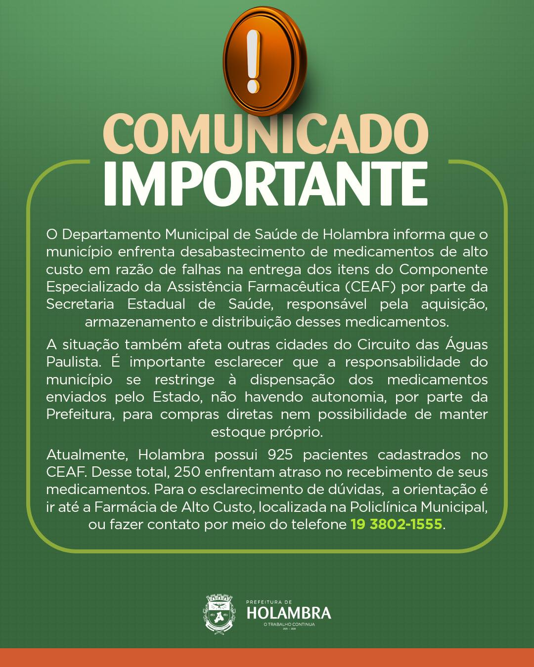 CIDADES DO CIRCUITO DAS ÁGUAS PAULISTA ENFRENTAM FALTA DE REMÉDIOS DE ALTO CUSTO — PACIENTES SEM ATENDIMENTO E MUNICÍPIOS SEM AUTONOMIA PARA COMPRAR