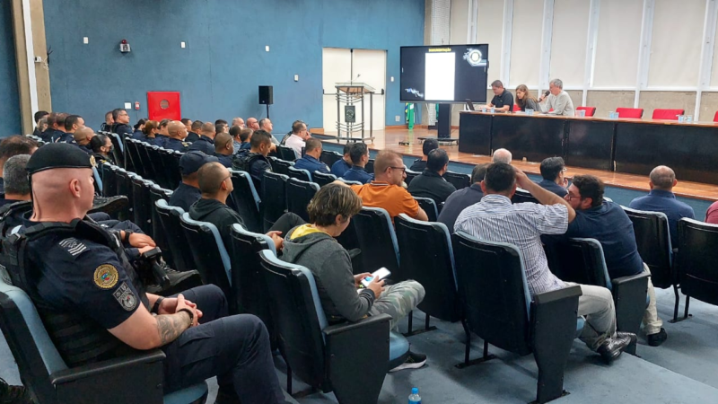 Guarda Civil Municipal participa de encontro regional de inteligência em segurança pública