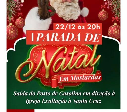 Mostardas recebe sua I Parada de Natal no dia 22 de dezembro