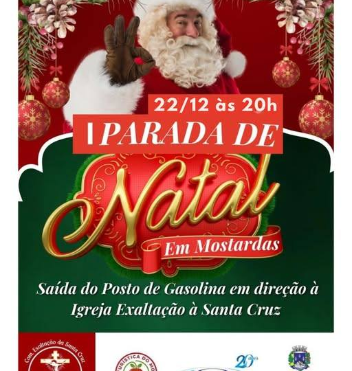 Mostardas recebe sua I Parada de Natal no dia 22 de dezembro