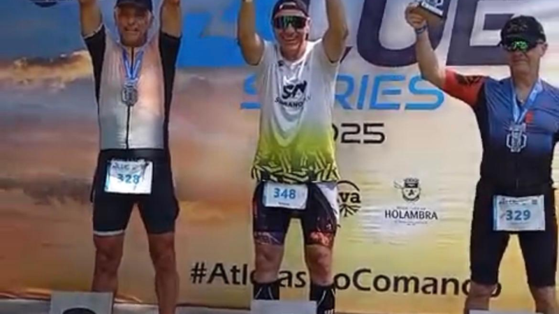 Triatletas da região conquistam destaque em competição realizada em Holambra