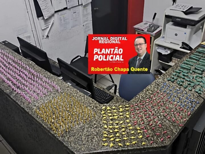 Guarda Civil Municipal prende três por tráfico de drogas em Santo Antônio de Posse