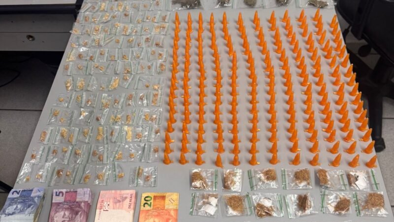 GUARDA MUNICIPAL PRENDE HOMEM POR TRÁFICO DE DROGAS NO RESIDENCIAL JAGUARIÚNA 1