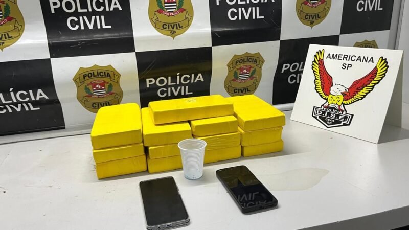 DISE DE AMERICANA APREENDE DROGAS AVALIADAS EM R$ 400 MIL DURANTE OPERAÇÃO EM SHOPPING DE SUMARÉ
