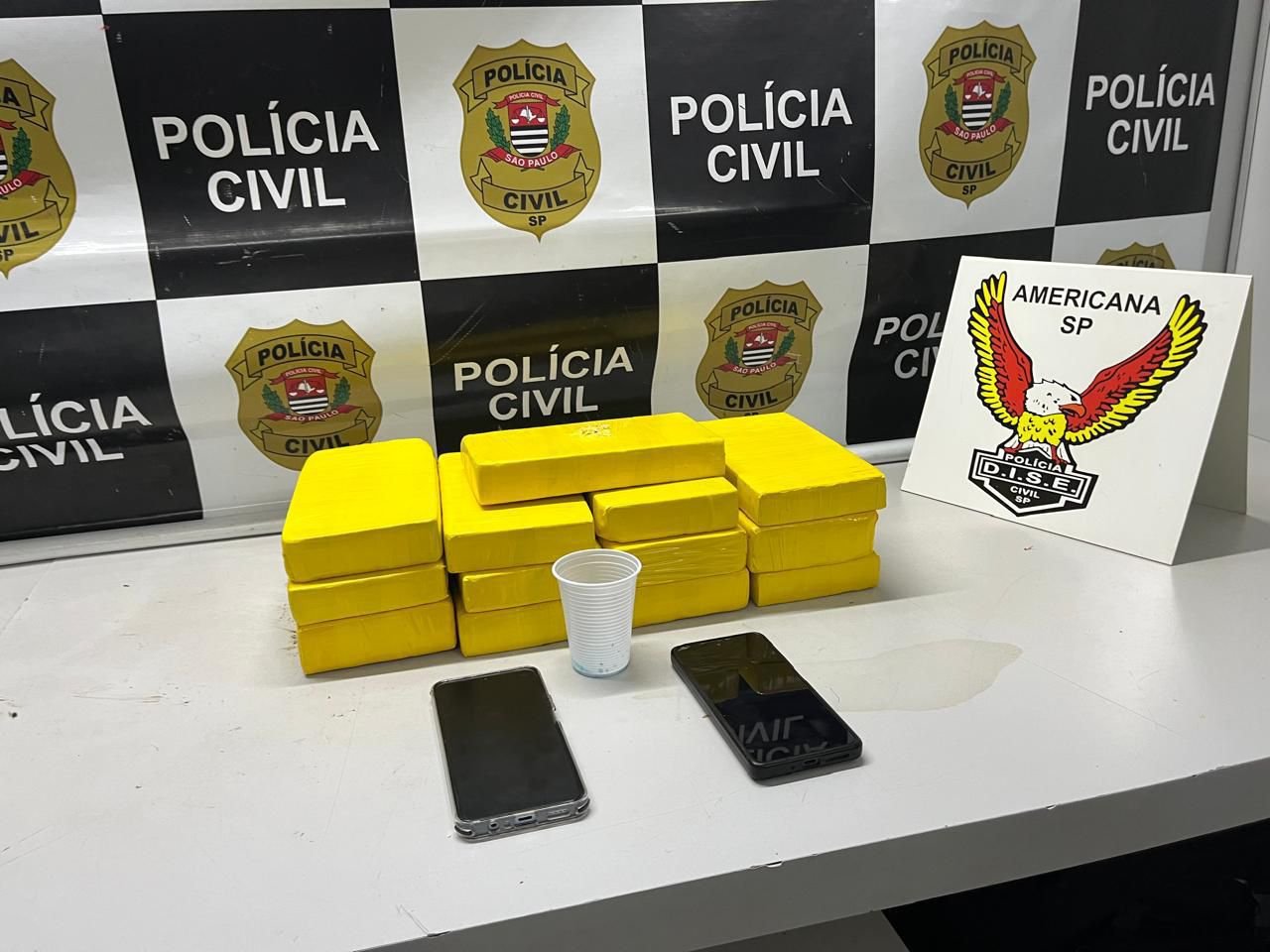 DISE DE AMERICANA APREENDE DROGAS AVALIADAS EM R$ 400 MIL DURANTE OPERAÇÃO EM SHOPPING DE SUMARÉ