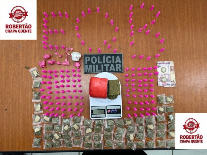 Polícia Militar prende homem por tráfico de drogas em Mogi Mirim.