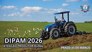 Produtores rurais têm até 31 março para entregar a DIPAM 2026