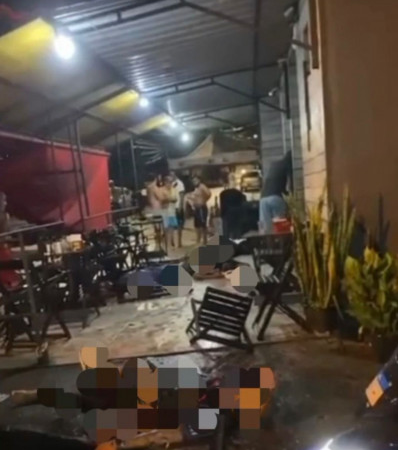 Ataque a tiros em bar deixa cinco mortos e duas mulheres feridas em Nova Iguaçu