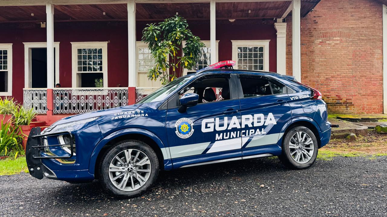 GUARDA MUNICIPAL DE JAGUARIÚNA RECEBE MAIS SEIS NOVAS VIATURAS