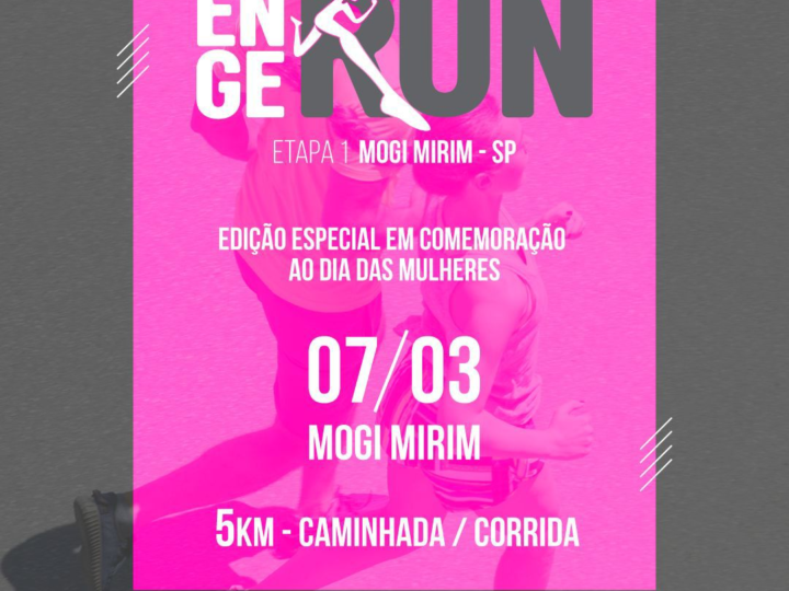 MOGI MIRIM RECEBE 1ª ETAPA DA ENGERUN COM CORRIDA E CAMINHADA DE 5KM EM MARÇO