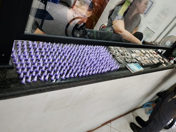 Polícia Militar prende suspeito por tráfico de drogas no Jardim Triunfo, em Pedreira