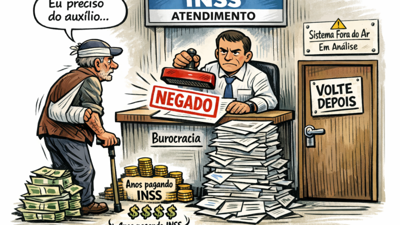 INSS NA MIRA: TRABALHADORES DENUNCIAM NEGATIVAS E COBRAM RESPEITO APÓS ANOS DE CONTRIBUIÇÃO