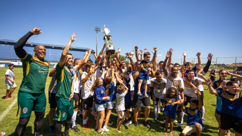 JUVENTUS GOLEIA E CONQUISTA O TÍTULO DO FUTEBOL VETERANOS