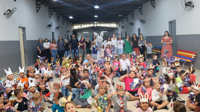Santo Antônio de Posse: Mais de 5 mil sorrisos: Prefeitura leva alegria e inclusão na entrega de ovos de Páscoa