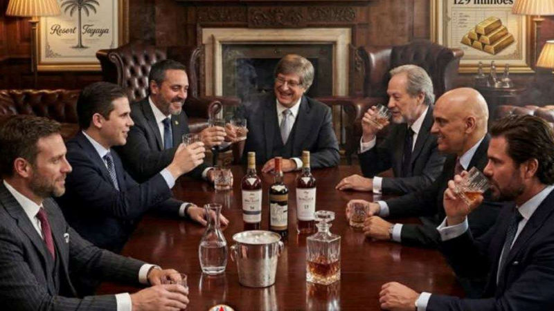 Degustação de luxo em Londres expõe relação entre empresários e autoridades brasileiras