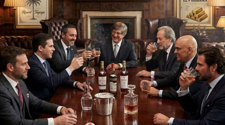 Degustação de luxo em Londres expõe relação entre empresários e autoridades brasileiras