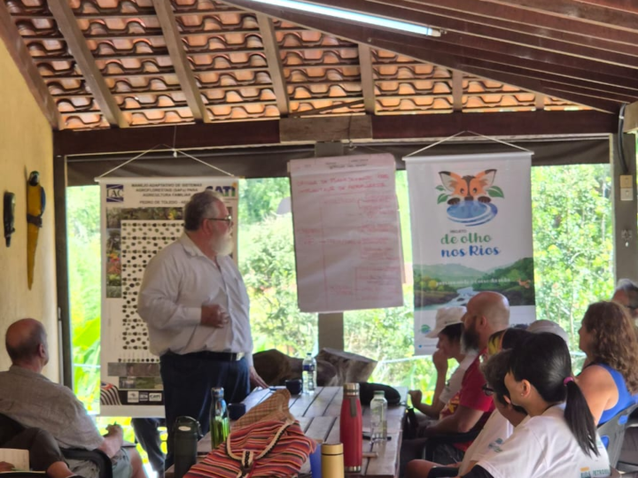 Oficina de Planejamento para Implantação de Agrofloresta mobiliza a Conexão De Olho no Córrego do Sertãozinho, em Amparo 